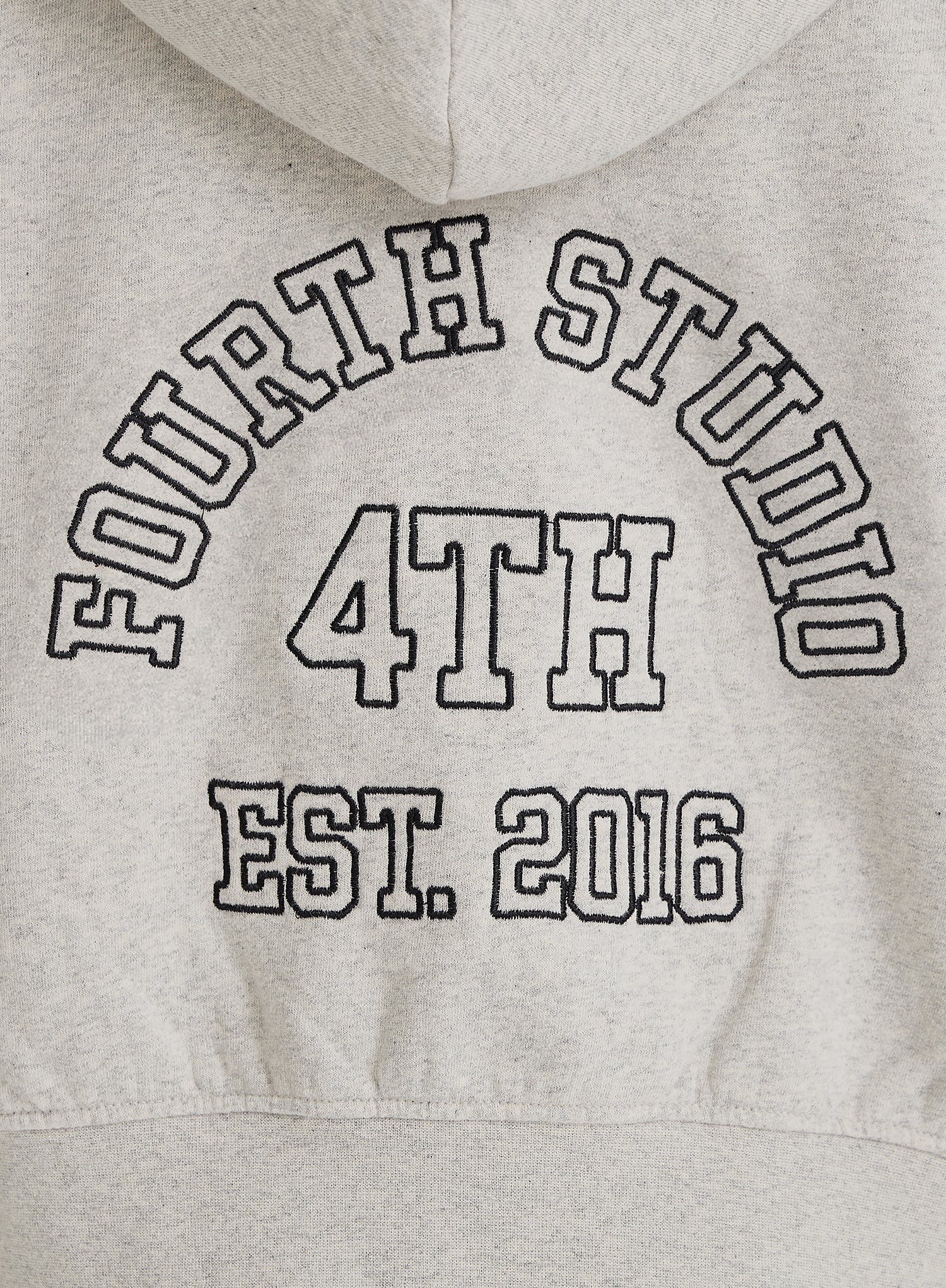Grey Fourth Studio Cropped Zip Hoodie